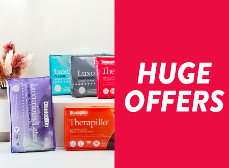 Dunlopillo & Therapillo Pillows